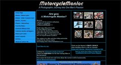 Desktop Screenshot of motorcyclemaniac.net